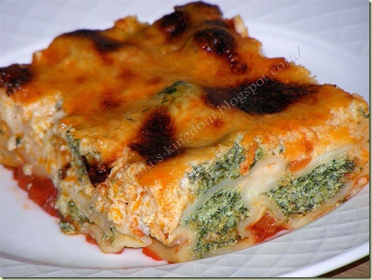 Articole culinare : Cannelloni cu ricotta si spanac