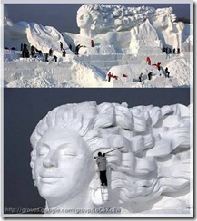 Fascinating ice and snow sculpture (15)