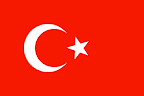 Bandeira turca. Bandeira turca.