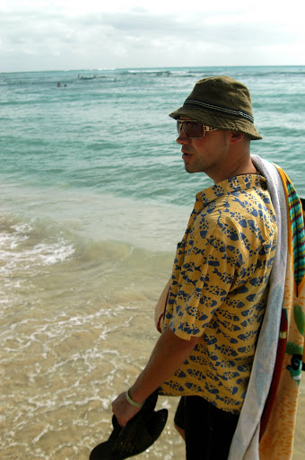 Tim at Waikiki