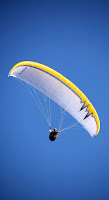 2007: Nova RA DHV 2 Very good performance, actually a 2 / 3 wing in two-clothes. Documented glide ratio of 1:9. Nice XC wing centered thermals almost automatically.