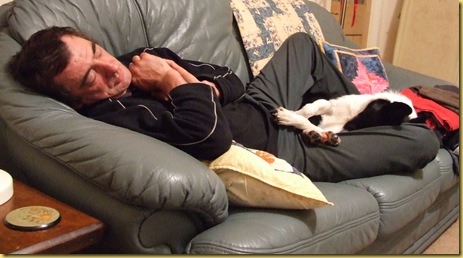 The Boys after a hard day