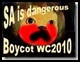 SAisdangerousboycotWC2010