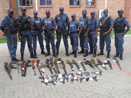 [Disarming the SA population  - weapons recovered from Ikageng tavern patrons Jan282010[6].png]