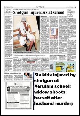 Verulem pupil injured and Widow kills herself TheMercuryFeb192010P3