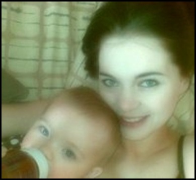Schalkwyk Ockie Brits accident victim _ wife Adel and baby