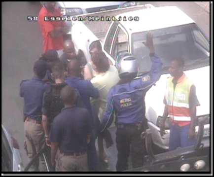 Magdel Steyn 14 March 2010 unlawful arrest and human rights abusees by cops Carteblanche1