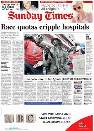 [AntiWhiteHiringLawsCrippleSAHospitalsSTimesJuly132007FrontPage[4].jpg]