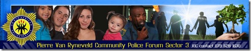 PolicePierreVanRyneveldCommunityPolicingForumLogo