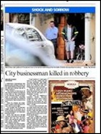 page of the Pretoria News