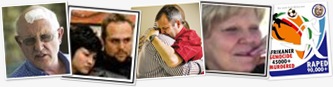 Pictures of murdered and attacked whites South Africa 2009 weergegeven
