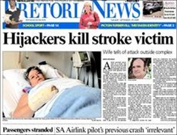 Vorster Henry killed Sept 272809 MagrietInjuredTheWillowsPretoriaNorth Vorster Henry killed Sept 272809 MagrietInjuredTheWillowsPretoriaNorth