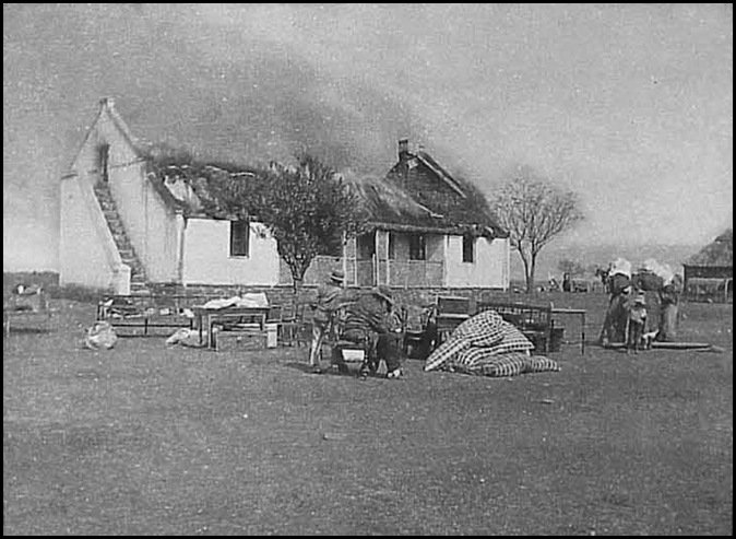 Scorched Earth campaign by the British against Boer women and children