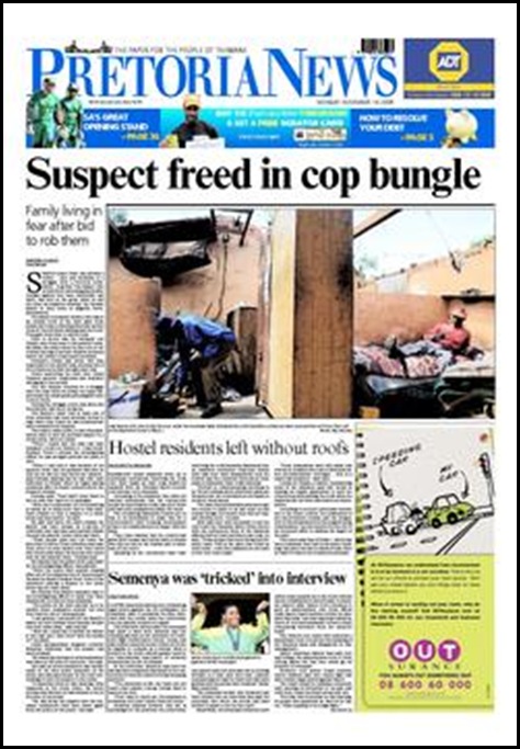 Pienaar family attacked but police released suspect Nov 16 2009