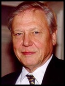 Sir David Attenborough warned of the dangers of overpopulation on BBC-TV Dec 13 2009