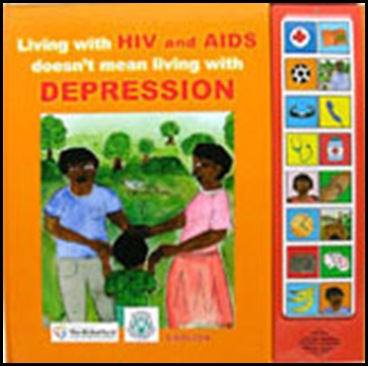 Speaking book Living with HIV and AIDS and DEPRESSION