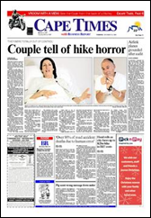 Stern couple of Toronto Canada attacked in Hermanus reserve Dec 23 2009