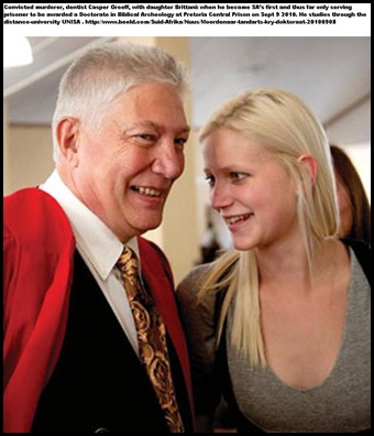 Greeff Casper convicted murderer gets theology doctorate in prison Sept92010
