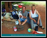 AfrikanerPoor Martin Venter_Gert van Vuuren live underneath this tree Squatter camp Eagles Nest Pretoria