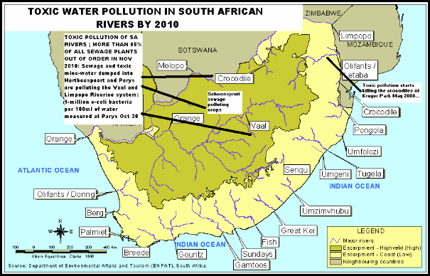 WaterPollutionSouthAfricanRiverSystems_MAP