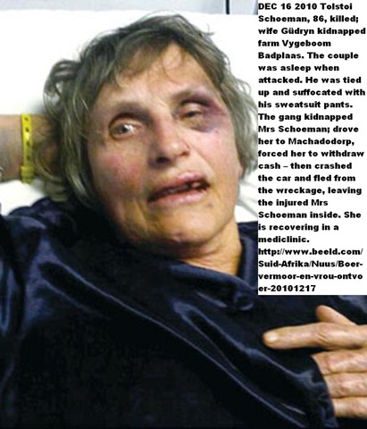 [Schoeman Güdryn survived farm attack husband Tolstoi killed Dec162010 Badplaas[7].jpg]