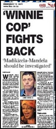 ODENDAAL Jannie sues Winnie Mandela over suppression of his rights Fb2011 Pretoria