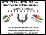 BOER ENTREPRENEUR SATELLITE DISH INSTALLATIONS BOER ENTREPRENEUR SATELLITE DISH INSTALLATIONS
