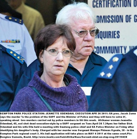 [Odendaal Jeanette EXECUTED BY COP dad Dick Odendaal and his wife[12].jpg]