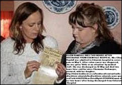 RANDALL Ellen dies hours after discharge Edenvale Hospital Rademeyer Sharmaine and daughter