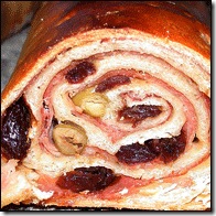 rueda pan de jamon
