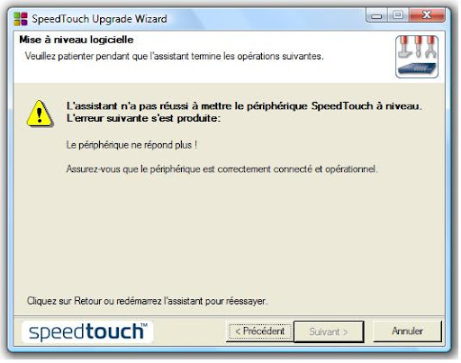 Thomson Speedtouch 510 Firmware Update