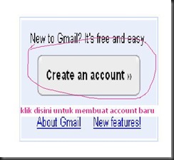 new gmail account
