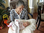 Grand-maman Manon et Orléane
