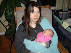 Maman grippée, bébé (heureusement) en santé / Mommy sick, baby (thankfully) in good health