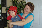 Moi et mon “petit” bébé de 9 mois, à la fête des mères / Me and my “little” 9 months old baby, on mother's day