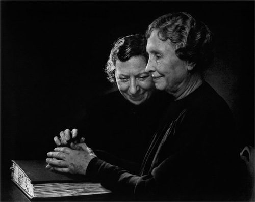 Helen Keller with Polly Thompson