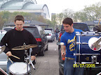 Photo: Patrick and Jason giving you the beat to move your feet!