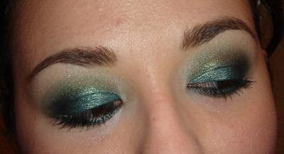 Ever green look by KKM Ever green look by KKM