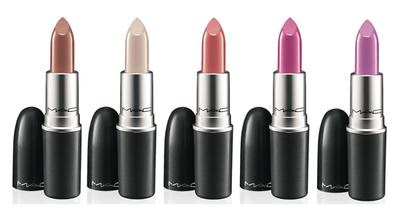 MAC lipsticks