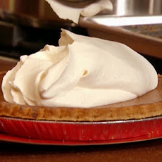 Pumpkin Pie with Almond Spiced Whipped Cream