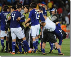 Japón celebra su triunfo