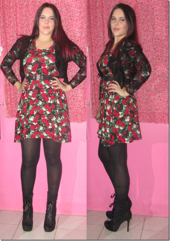 LOOK vestido floreado