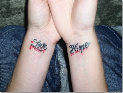 renee's tattoos,arms