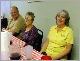 Jim, Ellie, Judy (I'm the one standing behind the camera)