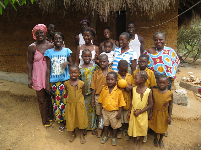 The church family at Bureh Town