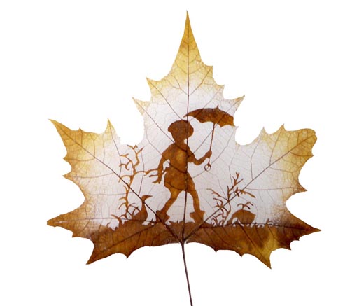 Amazing Examples of Leaf Carving Art