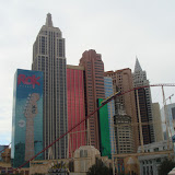 ホテル New York New York。
コースター乗ってる！