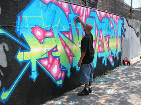 The Graffitti Hall of Fame in Spanish Harlem