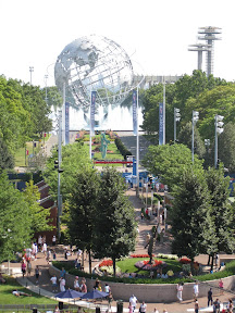 View from Arthur Ashe Stadium