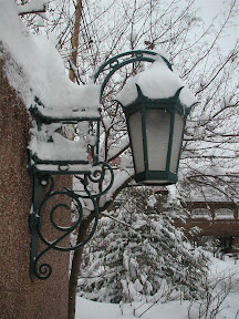 LIRR Forest Hills Station in Snow LIRR Forest Hills Station in Snow
